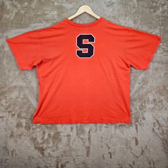 Nike Syracuse Orange Football Men's Size XXXL 3XL T-Shirt Loose Fit Short Sleeve - Picture 9 of 10
